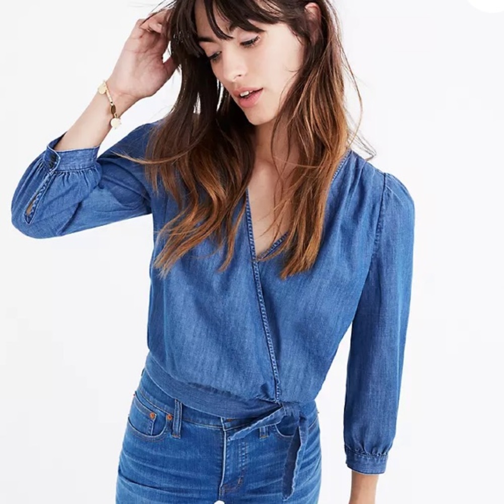 Madewell Wrap Top